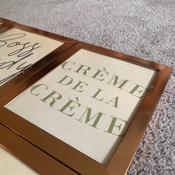 Bronze Color Frame Set of 6 - Picture 6 of 8